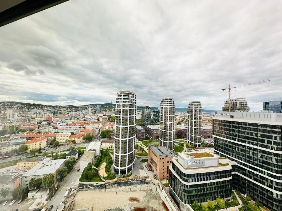 Apartments In Panorama City On 25Th Floor - Amazing View Close To Old Town Bratislava Eksteriør bilde